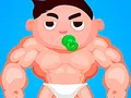 Leikur Muscle Baby Run á netinu