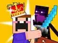 Leikur Noob vs Pro Castle Defence á netinu