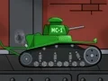 Leikur Tanks 2D: Tank Wars á netinu