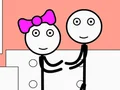Leikur Stickman Jailbreak - Love Story á netinu