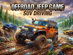 Leikur Offroad Jeep Game SUV Driving á netinu