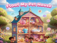 Leikur Floof My Pet House á netinu