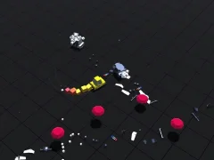 Leikur Pixel Car vs Cops 2020 á netinu
