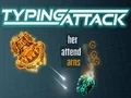 Leikur Typing Attack á netinu