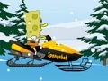 Leikur Spongebob Snowmobile á netinu