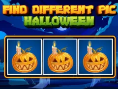 Leikur Find Different Pic Halloween á netinu