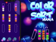 Leikur Color Sort Mania á netinu