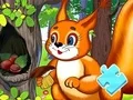 Leikur Jigsaw Puzzle: Squirrel Hide Food á netinu