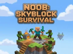 Leikur Noob: Skyblock Survival á netinu