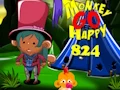 Leikur Monkey Go Happy Stage 824 á netinu
