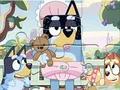 Leikur Jigsaw Puzzle: Bluey Play Time á netinu