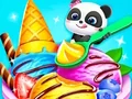 Leikur Baby Panda Ice Cream Truck á netinu