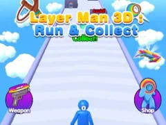 Leikur Layer Man 3d Run Collect á netinu