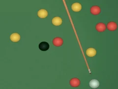 Leikur Blackball Billiard á netinu