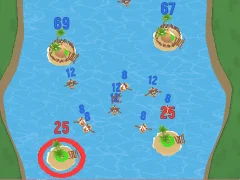 Leikur Battle For The Islands á netinu