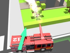 Leikur Fire Truck Rescue Driving á netinu