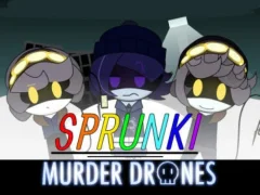 Leikur Sprunki: Murder Drones á netinu