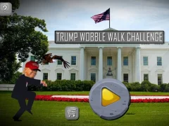 Leikur Trump Wobble Walk Challenge á netinu