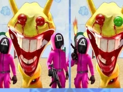 Leikur Squid Game X Sprunki Anomaly á netinu