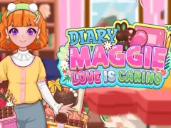Leikur Diary Maggie: Love is Caring á netinu
