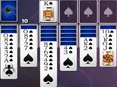 Leikur Spades Spider Solitaire á netinu
