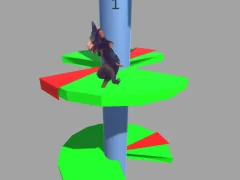 Leikur Ratomilton Helix Jump á netinu