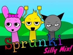 Leikur Silly Sprunki á netinu