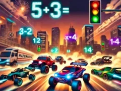 Leikur Mathematics Racing á netinu