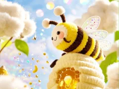 Leikur Find The Differences: Little Bee's Adventure á netinu