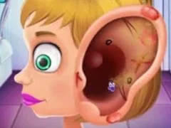 Leikur Children's Doctor Treating Ears á netinu