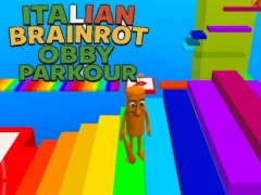 Leikur Italian Brainrot Obby Parkour á netinu