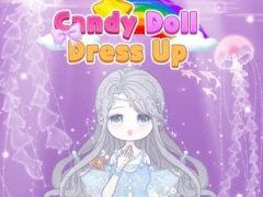Leikur Candy Doll Dress Up á netinu