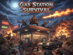 Leikur Gas station survival á netinu