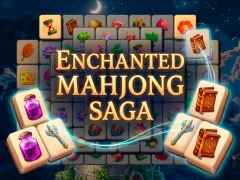 Leikur Enchanted Mahjong Saga á netinu