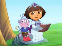 Leikur Dora The explorer Dora's Royal Rescue á netinu