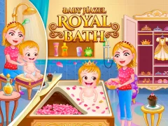 Leikur Baby Hazel Royal Bath á netinu