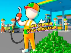Leikur Gas Station - Stick Simulator á netinu
