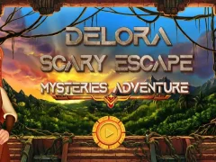 Leikur Delora Scary Escape Mysteries Adventure á netinu