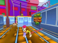 Leikur Train Surf Run 3D á netinu