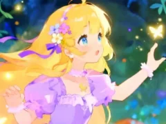 Leikur Jigsaw Puzzle: Firefly Princess á netinu