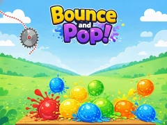 Leikur Bounce and Pop! á netinu