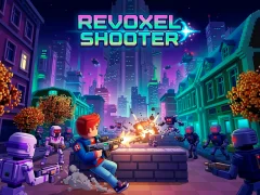 Leikur Revoxel shooter á netinu