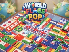 Leikur World Flags Pop á netinu