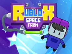 Leikur Rublox Space Farm á netinu