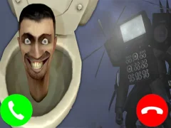 Leikur Skibidi Toilet Call á netinu