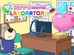 Leikur Hippo Doctor Laboratory á netinu
