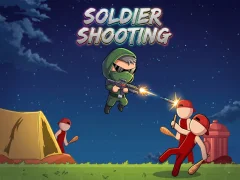 Leikur Soldier shooting á netinu
