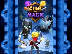 Leikur Guns vs Magic á netinu