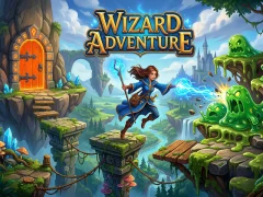 Leikur Wizzard Adventure á netinu
