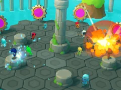 Leikur Rumble Rush.io á netinu
